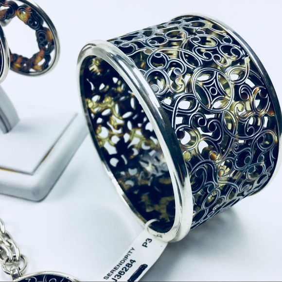 Brighton serendipity set earrings bracelet pendant - Picture 3 of 7